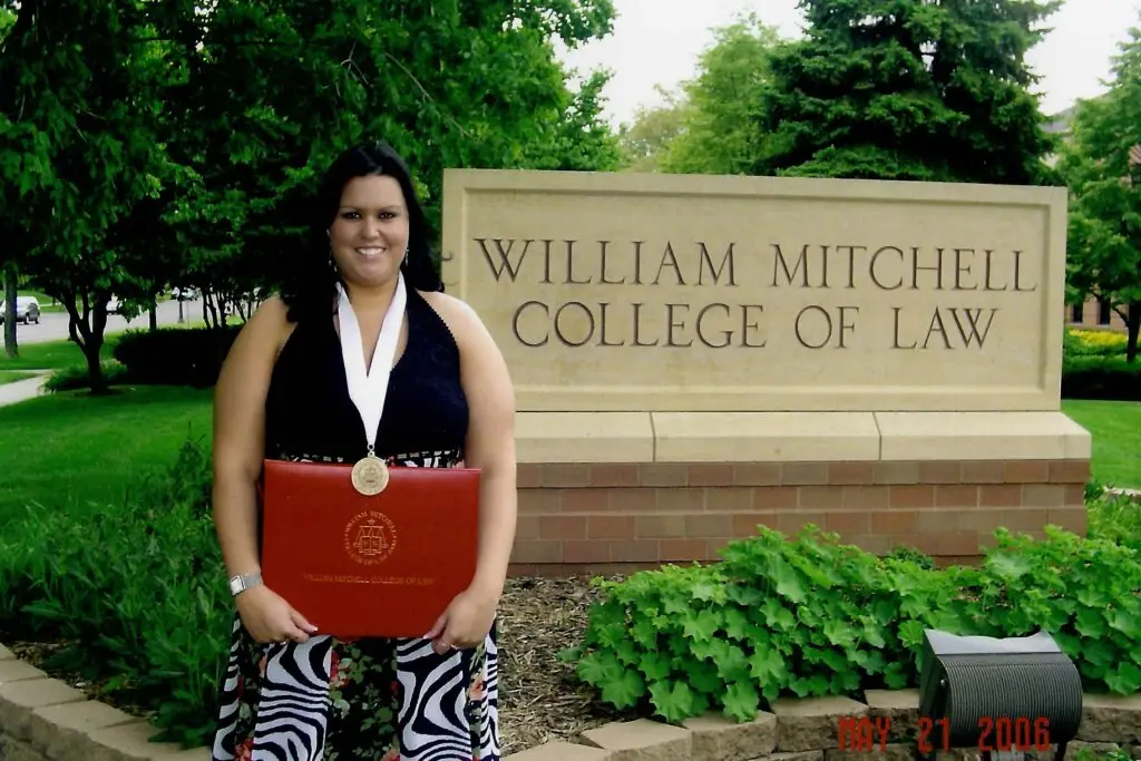 Trina college graduate