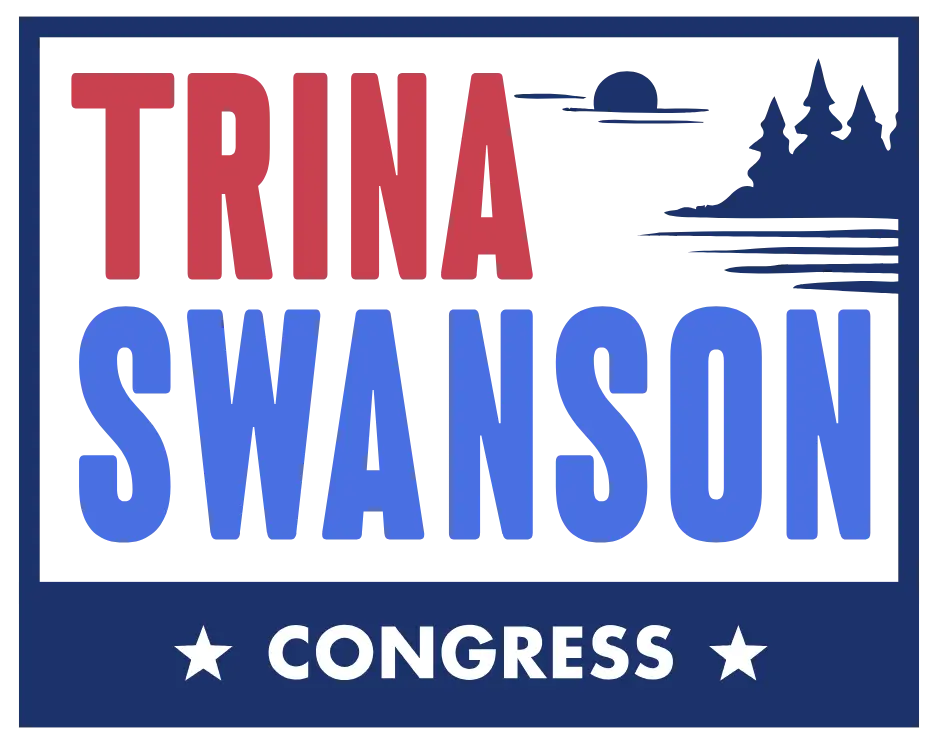 Trina for congress logo
