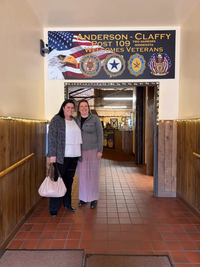 Trina at veteran event