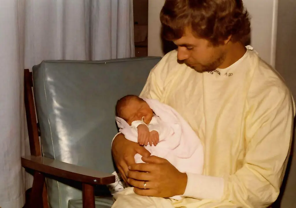 Trina as a baby