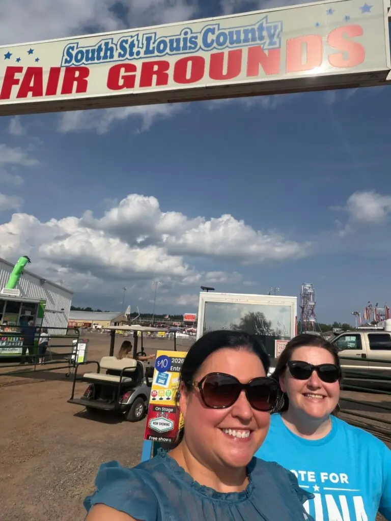 Trina at the St. Louis fair grounds.