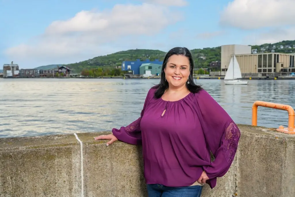Trina by the water.