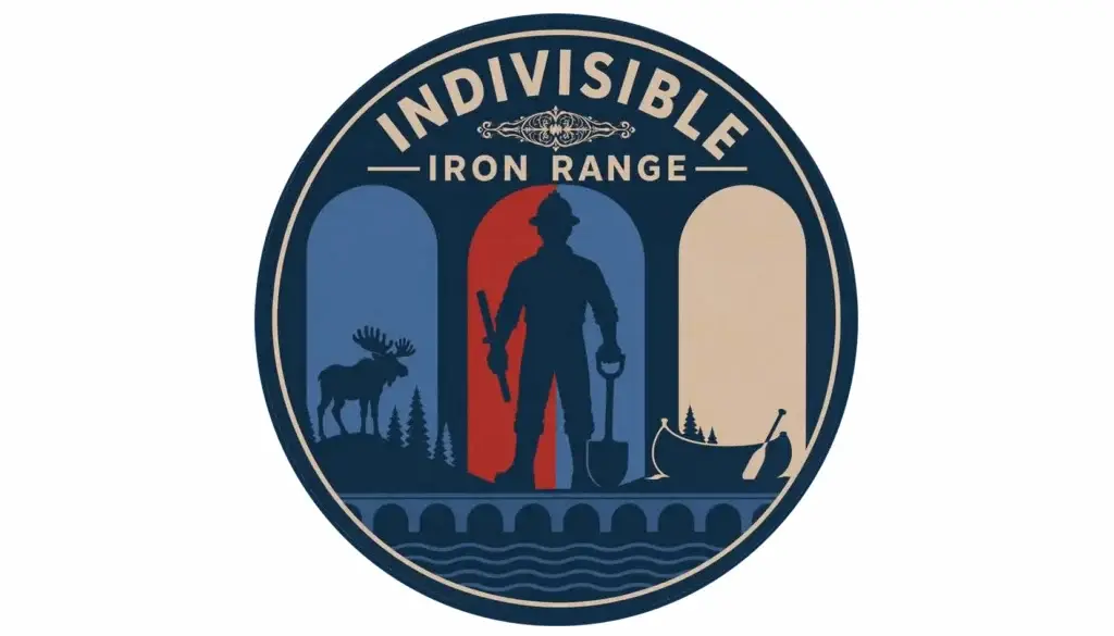 Indivisible Iron Range logo