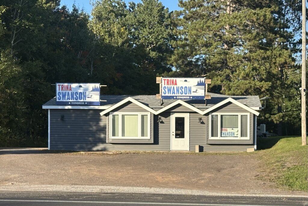 Trina Swanson campaign headquarters.