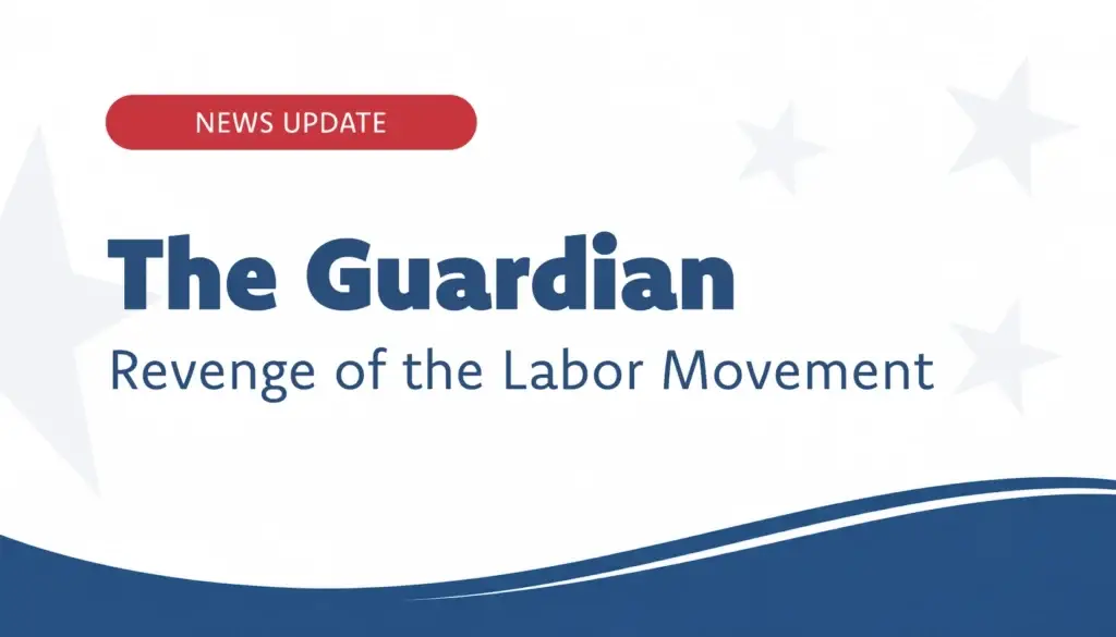 The Guardian graphic for a news article on The Revenge of the Labor Tour